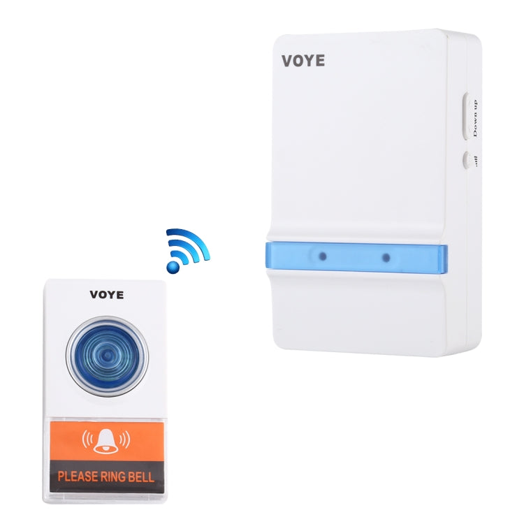 VOYE V012A Home Music Remote Control Wireless Doorbell with 38 Polyphony Sounds, V012A VOYE V012A Home Music Remote Control Wireless Doorbell with 38 Polyphony Sounds, V012A